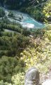 La via ferrata du Mont: vue du bec