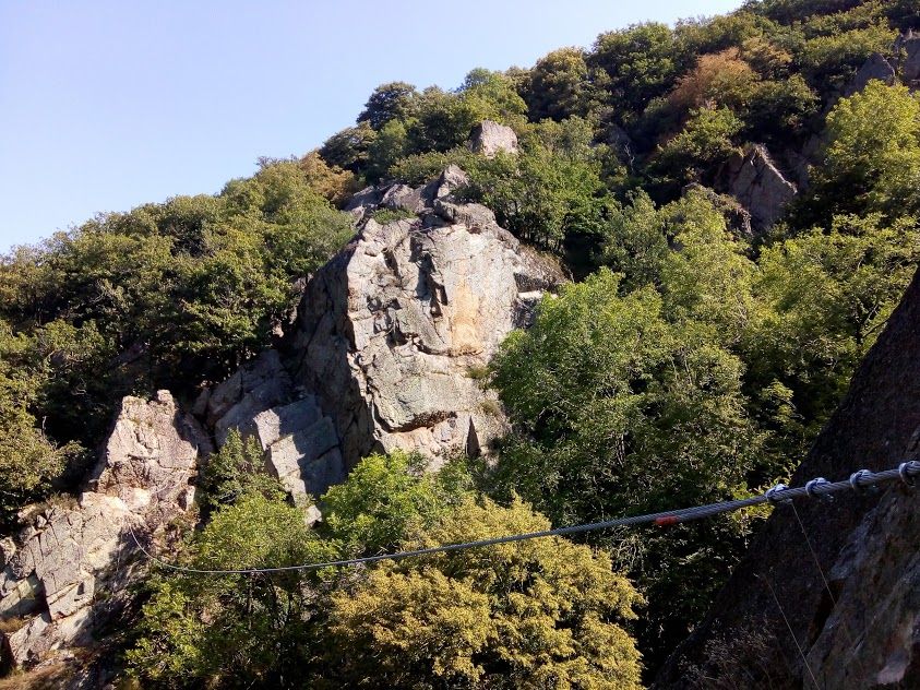 via ferrata durfort 81 - cascade de malamort